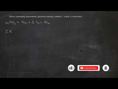 Oblicz zawartość procentową (procent masowy ) wodoru i azotu w amoniaku​.