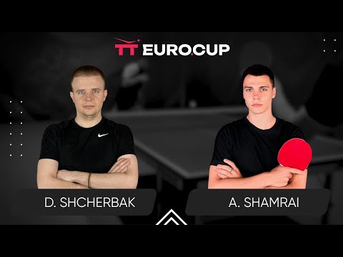 13:15 Denys Shcherbak - Andrii Shamrai 17.08.2024 Table Tennis TT Euro.Cup Ukraine Elite 3