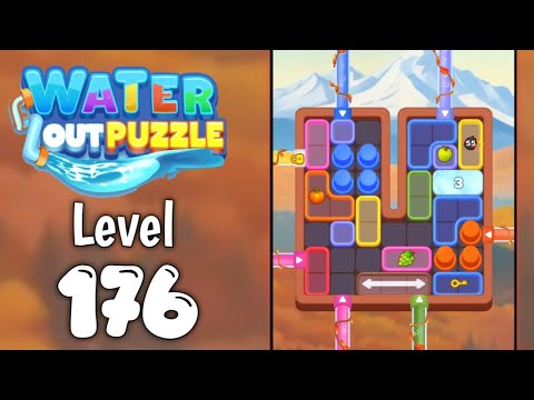 Water Out Puzzle Level 176 Walkthrough