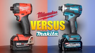 Milwaukee VS Makita Impact Driver | M18 Fuel 2953 vs XGT GDT