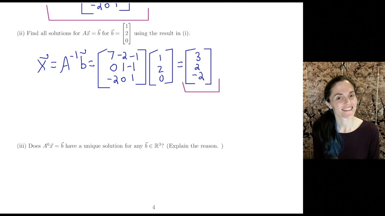 Linear Algebra: Test 1 Practice test