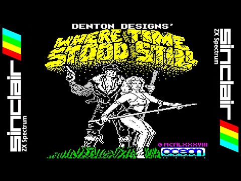 WHERE TIME STOOD STILL 128K (1988) Walkthrough, ZX Spectrum