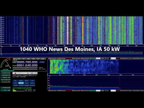 AM Bandscan Atlanta - Medium Wave radiostations