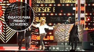 Thalia y Maluma - Desde Esa Noche (Ensayos para la presentación en Premio lo Nuestro)