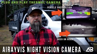 Thermal Night Vision Camera System CT-1 by Airayvis | Plug N Play System Keeping You Safe
