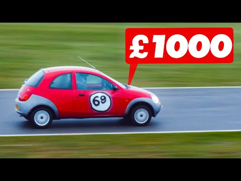 Thumbnail for We Took £1000 Cars RACING by Porsche, Car