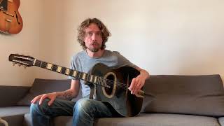 Video thumbnail for AJL Gustav Lundgren Black D-Hole Demo (My Guitars #2) by Gustav Lundgren