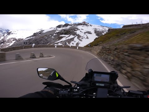 PASSO DELLO STELVIO // RIDE IN THE SKY // HONDA AFRICA TWIN DCT [RAW ONBOARD, PURE SOUND, 4K]