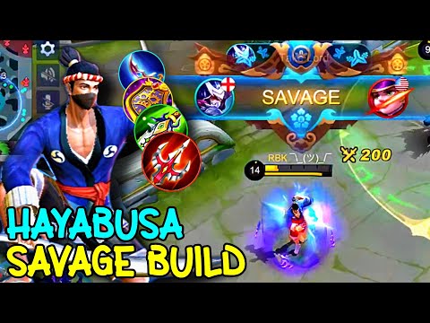 HAYABUSA MAINS, I RECOMMEND USING THIS ONESHOT SAVAGE BUILD!