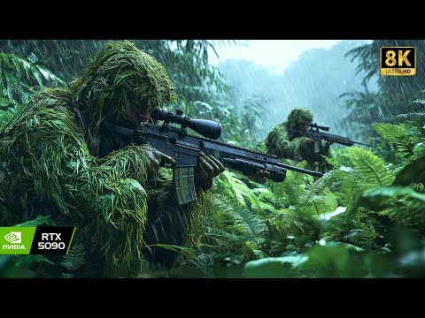 Modern Warfare 2 SNIPER Mission 🎯 | 8K - 60FPS RTX 5090 Ultra Realism Gameplay!