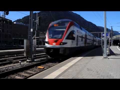 Ein Vormittag am Bahnhof Chur