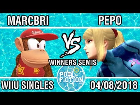 [POOL FICTION 2018] Marcbri (Diddy Kong) VS. PePo (ZSS) - SSB4 - Winner Semis
