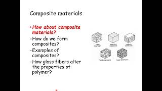 Classification of Materials [MST542]