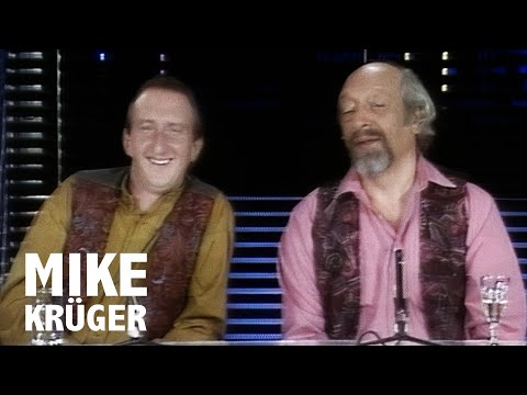 Mike Krüger bei Karl Dall (Dall As, 13.01.1990)
