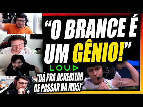SHINI, MICÃO, TAY, REDBERT E ENVY COMENTAM SOBRE A VITÓRIA DA LOUD x FNATIC E A SITUAÇÃO NO MUNDIAL