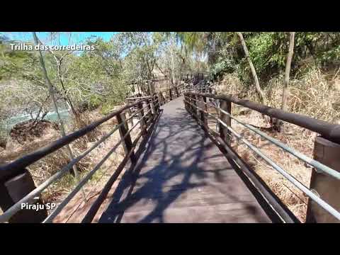 Trilha das Corredeiras Piraju Interior de São Paulo sobre o Rio Paranapanema