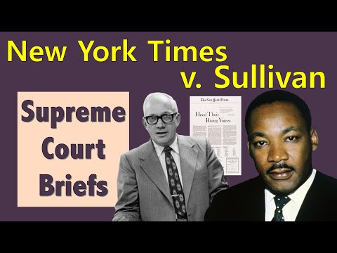 Why Most People Lose Defamation Lawsuits | New York Times v. Sullivan