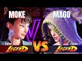 SF6 - MOKE (Chun-Li) VS MAGO (Juri) STREET FIGHTER 6 - Ranked Matches