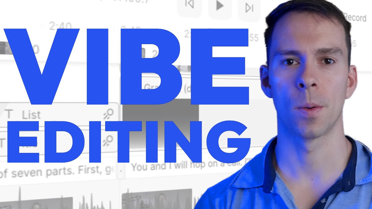 Watch me edit this entire video with AI (vibe editing)