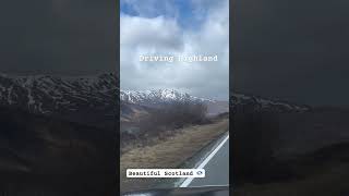 Driving to Isle of Skye #travel #driving #scotland