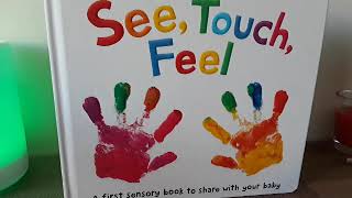 Book: See, Touch, Feel: A first sensory book to share with your baby
