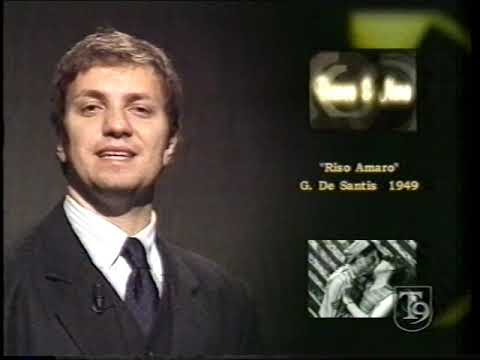 Riso Amaro 1949 regia di Giuseppe De Santis con Silvana Mangano, Vittorio Gassman e Raf Vallone