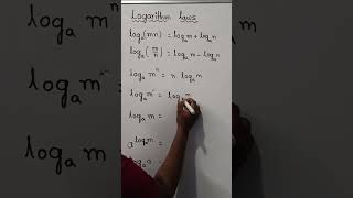 Logarithm formula