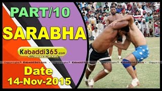 (1) Sarabha ( Ludhiana) Kabaddi Tournament 14 Nov 2015