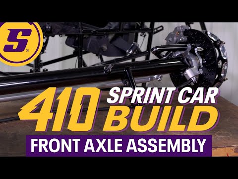 410 Sprint Car Build Ep 07 Front Axle Assembly