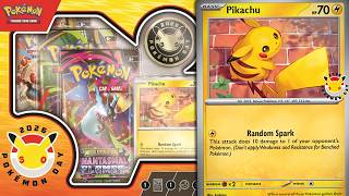 Meu primeiro Pikachu! Abrindo a Box Dia de Pokémon 2026!