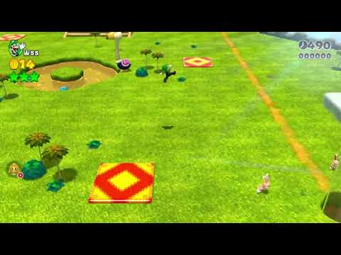 Super Mario 3D World - 11-5 Itemless Speedrun (time: 28)