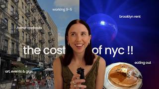 what I spend in a week living in NYC in my 30s 💸🚕