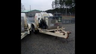 preview picture of video 'Hydro Engineering Inc. Mdl: Hydro Blast Aircraft Wash System on GovLiquidation.com'