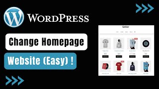 WordPress - How to Change Home Page !