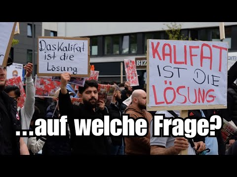Das Kalifat ist die Lösung ... Islamisten-Demo in Hamburg