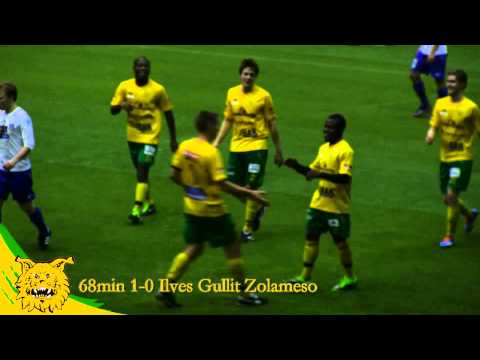 Ilves-FC Hämeenlinna 2-0 11.1.2014 maalit