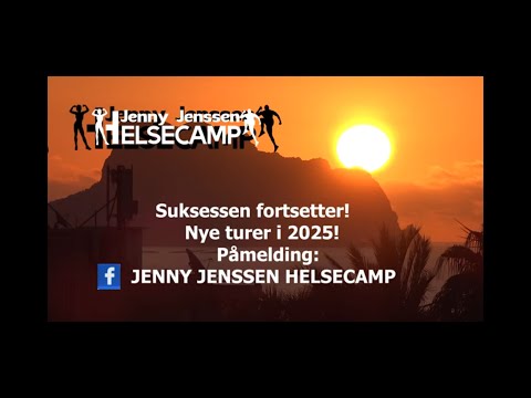 JENNY JENSSEN HELSECAMP promo 2025