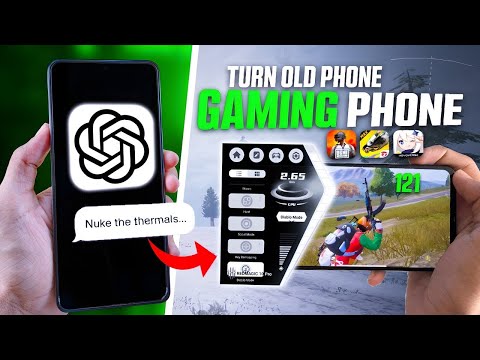 ChatGPT Converted My Old Phone Into a Gaming Phone | 120 FPS in BGMI, PUBG, CODM & Free Fire 🔥