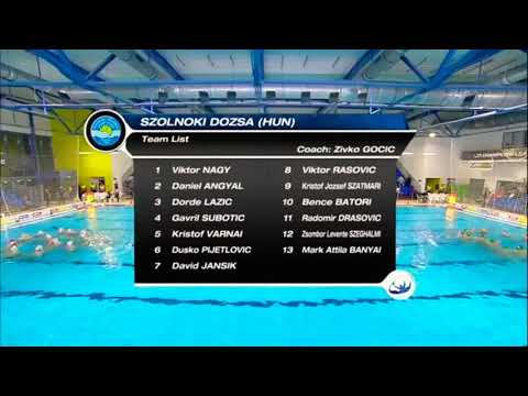 WATER POLO HIGHLITS. Szolnok(HUN)-Sintez(RUS). Champions league 2019/20