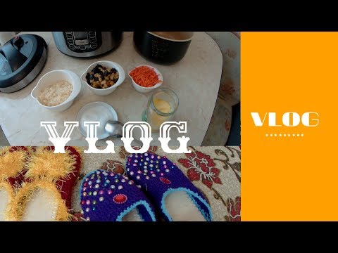 VLOG №25.Сладкий ПЛОВ.Новые тапочки.Хранение в баночках.