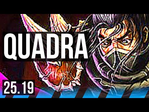 KASSADIN vs SYNDRA (MID) | Quadra, Legendary, 18/3/2 | KR Master | 25.19