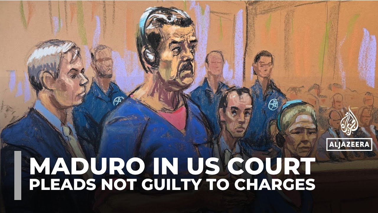 ‘I am innocent,’ says Venezuela’s abducted leader, Maduro, in US court