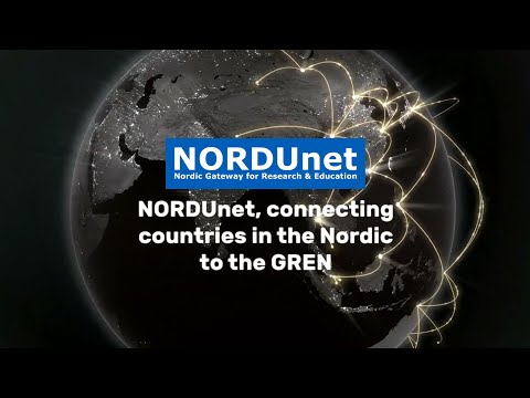 NORDUnet, connecting countries in the Nordic to GREN (Global Research & Education Network)