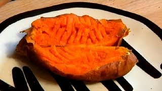 Microwave-Baked Sweet Potato Recipe : Delightful Sweet Potato Recipes