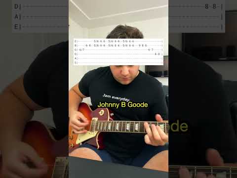 How To Play "Johnny B Goode" - #guitar #guitarcover