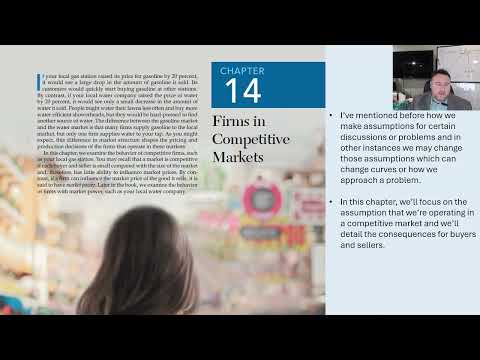 Principles of Economics by Mankiw (9th edition) - Chapter 14:  Firms in Competitive Markets