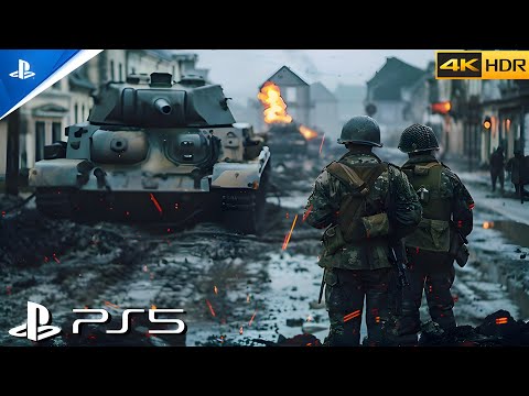 (PS5) COLLATERAL DAMAGE | OCTOBER 18, 1944 | Realistic ULTRA Graphics Gameplay [4K 60FPS HDR] COD