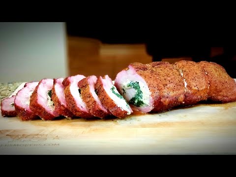 Smoked Stuffed Pork Loin - How To Stuff A Pork Loin - 10K Collaboration