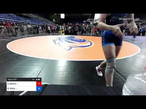 122 Lbs Round Of 32 - Sydney Delois, Indiana Vs Brielle Bibla, Florida B7a4