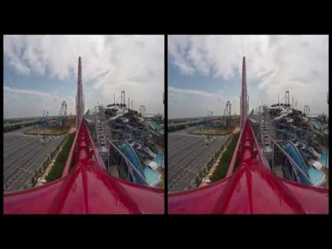 VRin - Virtual Reality Roller Coaster #4 - 3D - SBS - google cardboard